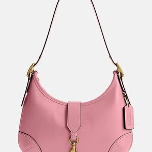 Coach Blush Pink Leather Shoulder Bag